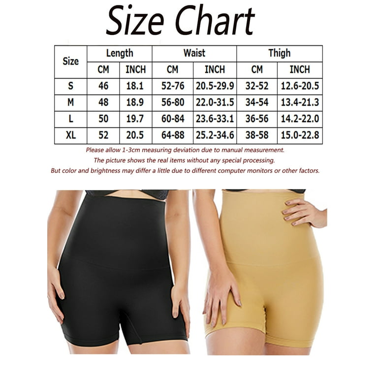 Women's Higher Power Shorts Shapewear for Female Tummy Control High Waist  Shorts Body Shaper 