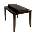 thumbnail image 2 of Topline Home Furnishings Burnish Espresso 5pc Counter-height Dining Set, 2 of 9