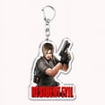thumbnail image 5 of Horrorible Zombie Game Keychain for Accessories Bag Umbrella Leon Sign Logo Pendant Key Chain Ring Keychains Jewelry Fans Gift, 5 of 5