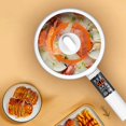 thumbnail image 4 of Mini Electric Hot Pot, Multifunction Electric Skillet, 1.8L Double Layer Touch Control Electric Cooking Pot(#3), 4 of 5