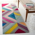 thumbnail image 2 of SAFAVIEH Fifth Avenue Weldon Geometric Runner Rug, Grey/Multi, 2'3" x 7', 2 of 5