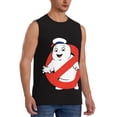 thumbnail image 2 of Ghostbusters Logo Stay Puft Men's Tank Top Lightweight Summer Sleeveless Tee Shirt Muscle Tank Tops Workout T-Shirts Casual Athletic Undershirts, 2 of 7