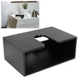 thumbnail image 1 of Multifold Tissue Holder, Black Bamboo Paper Towel Dispenser Durable Wall Mounted Excellent With Screw For Kitchen, 1 of 8