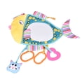 thumbnail image 2 of Espejo de juguete para asiento de coche con diseño de pez para bebé recién nacido, juguete educativo de peluche, 2 of 10