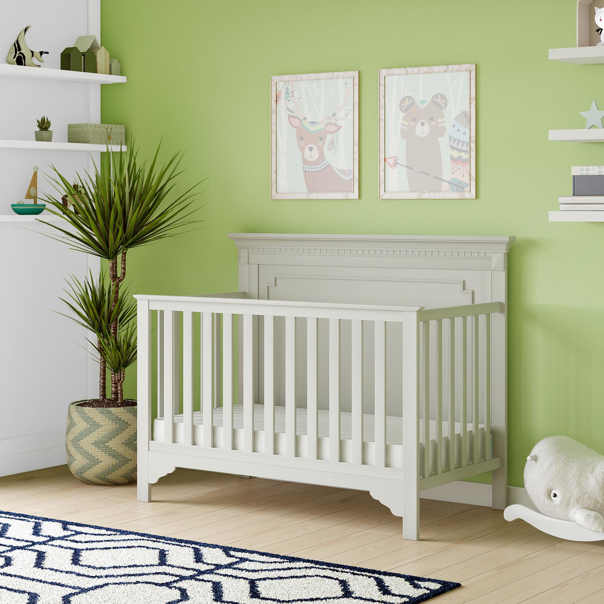 Safety 1st Non Toxic Standard Baby Infant Kids Heavenly Dreams Crib and Toddler Bed Mattress White Walmart