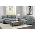 thumbnail image 2 of Pemberly Row Power Double Reclining Sofa with Power Headrest in Charcoal, 2 of 7