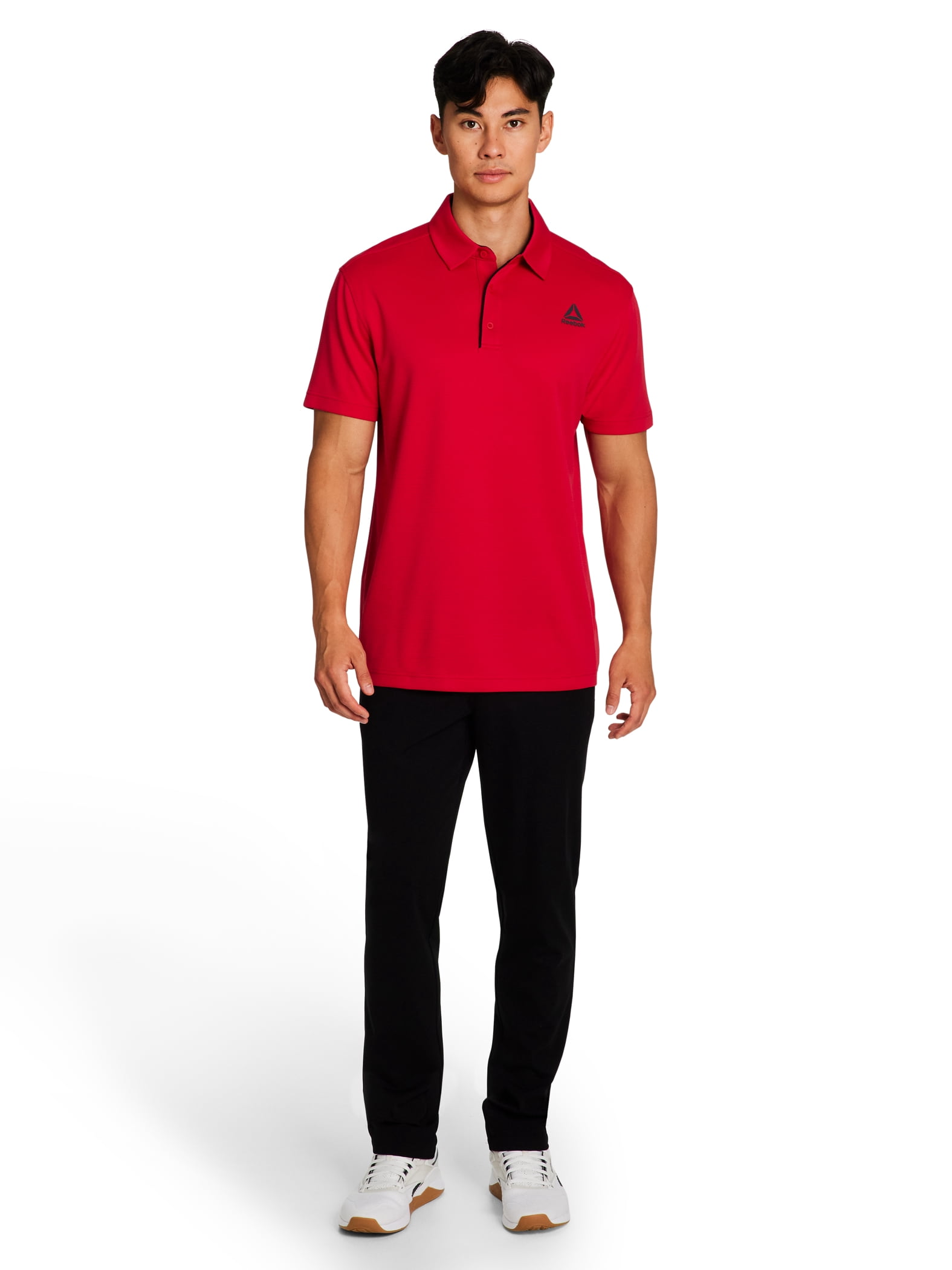 Reebok Men's and Big Men's Performance Polo Shirt, Sizes XS-5XL