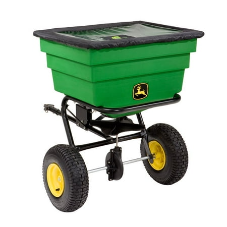 John Deere Garden Tote - John Deere Pull Type Spin Spreader - 175-lb