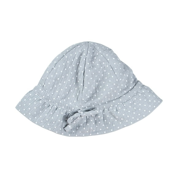 FAIWAD Baby Hats for Girls Cotton Infant Floral Cotton Hat with Bowknot Toddler Bonnet Adjustable Bonnet