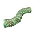 thumbnail image 3 of TISHITA Cat Tunnel with Christmas Tree Ball Kitten Nest for Rabbits Indoor Cats S shaped, 3 of 8