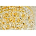 thumbnail image 4 of 1800 Primo Collection Flush Mount D12in H6in Lt:4 Gold Finish (Royal Cut Crystals), 4 of 6