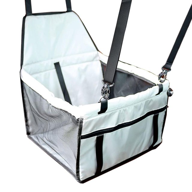 Bolsa de transporte lavable para refuerzo de coche para mascotas, funda para asiento de perro, malla en seis colores