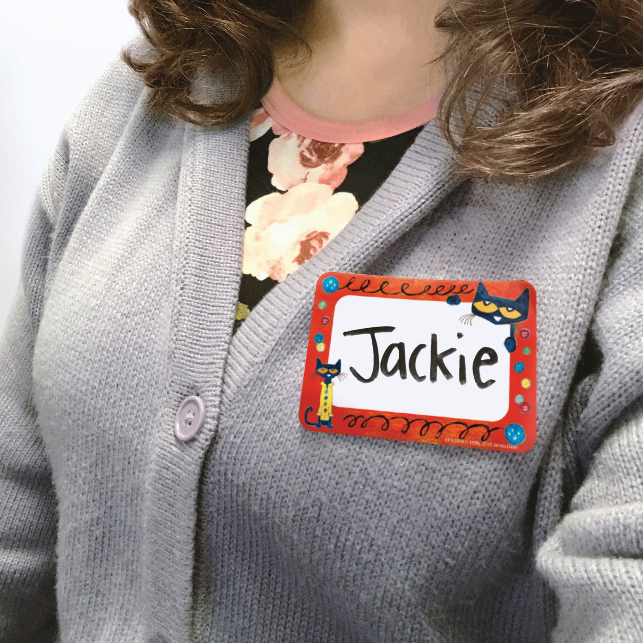 Edupress Pete the Cat Name Tags/ Labels, 36 Per Pack, 6 Packs