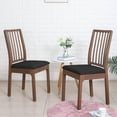 thumbnail image 2 of Juego de 4 fundas para asiento de silla de comedor Jacquard, 2 of 7