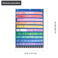 thumbnail image 3 of icolorfuled Fraction Learning Flash Cards for Kids Made of Durable PVC Perfect for Math Concepts, 3 of 7