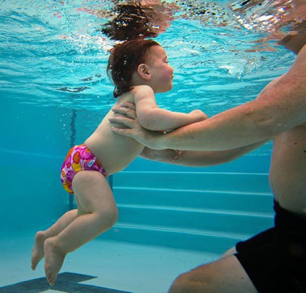 FINIS Reusable Swim Diaper - Pink Bubble