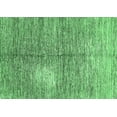 thumbnail image 1 of Ahgly Company Indoor Rectangle Abstract Emerald Green Modern Area Rugs, 6' x 9', 1 of 4