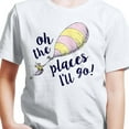 thumbnail image 3 of Dr. Seuss - Oh The Places I'll Go - Toddler And Youth Short Sleeve Graphic T-Shirt, 3 of 6