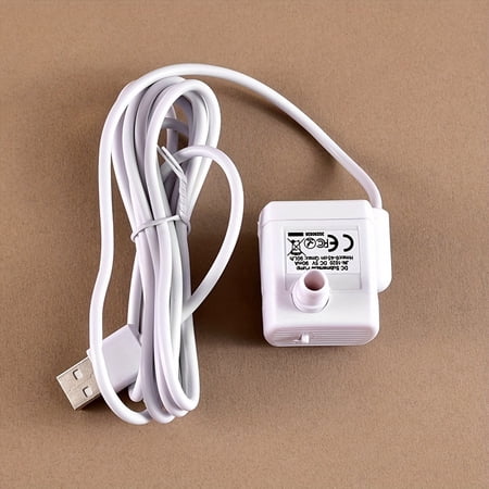 1pc USB-Powered Cat Drinking Fountain Pump 36V Low Voltage Pet Water Dispenser Accessory with Flow Control Valve