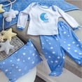 thumbnail image 3 of Pijama Baby Mink Glow Azul, 3 of 3