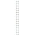 thumbnail image 6 of Ekena Millwork 94"H x 1/8"T Pandora Adjustable Acrylic Decorative Slat Wall Panel Kit, White (contains 16 Slats + 1 Straight Edge Starter Slat), 6 of 11