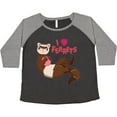 thumbnail image 3 of Inktastic I Love Ferrets Women's Plus Size T-Shirt, 3 of 5