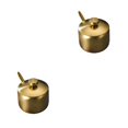 thumbnail image 3 of Wosthever Tazón de azúcar, tarro de especias para café, contenedor de sal y pimienta, recipiente de almacenamiento de condimentos de vinagrera Oro Tipo 2 S 2piezas, 3 of 6