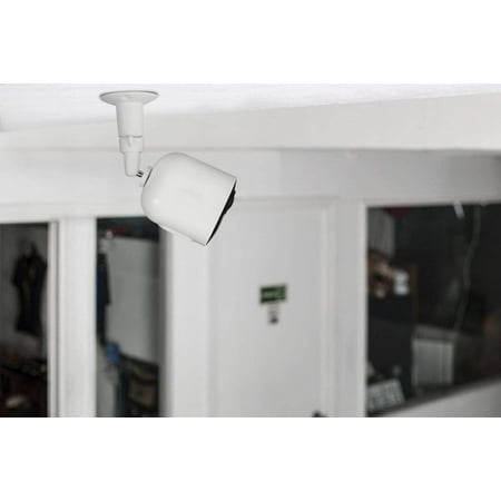 Wasserstein - Adjustable Indoor/Outdoor Wall Mount for Most Arlo Security Cameras - White