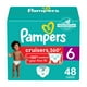 thumbnail image 1 of Pañales Pampers Cruisers 360, tamaño 6, 48 unidades, desechables para bebés, 1 of 9