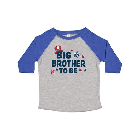 

Inktastic Big Brother to Be with Stars Gift Toddler Boy Girl T-Shirt