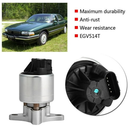 1999 Buick Lesabre Water Pump Ejoyous EGR Valve,EGR Valve for Chevrolet,EGV514T Car Vacuum Solenoid Modulator EGR Valve for Buick LeSabre Park Avenue Chevy Lumina ()