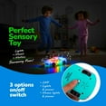 thumbnail image 5 of ArtCreativity Light up Transparent Bump and Go Car Toy for Toddlers, Sensory Toy Vehicle with Colorful Moving Gears, Music, and LED Effects, 5 of 8