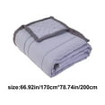 thumbnail image 3 of Harlier Cooling Comforter Quilt, 67"x79" In Queen Size Cooling Blanket with Double Sided Cold Effect, Lightweight Cooling Summer Blanket for Hot Sleepers and Night Sweats - Purple, 3 of 7
