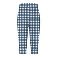 thumbnail image 4 of Sweatpants Capris For Women Print Pants Bottom Drawstring Joggers Womens Business Casual Pants with Pockets Women Pants Casual Cargo Womens Patchwork Casual Pants High Waist plus Size Women Pants, 4 of 4