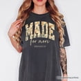 thumbnail image 5 of Made For More Ephesians 2:10 Floral Faithful Christians T-Shirt, Jesus Bible Verse Tee, 5 of 8