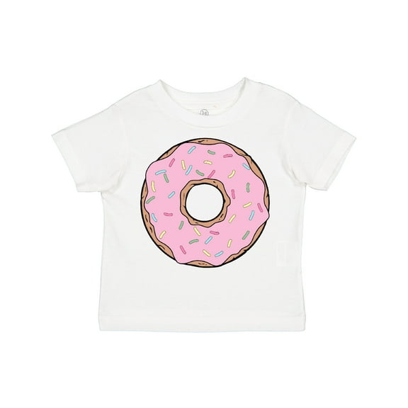 Inktastic Pink Donut with Sprinkles Boys or Girls Toddler T-Shirt