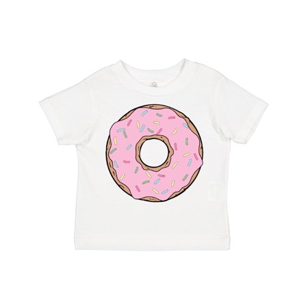 

Inktastic Pink Donut Doughnut Frosting Icing Sprinkles Gift Toddler Boy or Toddler Girl T-Shirt