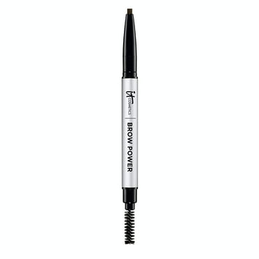 IT Cosmetics Brow Power, Universal Auburn - Universal Eyebrow Pencil - Mimics the Look of Real Hair - Budge-Proof Formula - With Biotin, Saw Palmetto & Antioxidants - 0.0056 oz