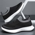thumbnail image 3 of BdTemWBs Men's Walking Shoes Wide Breathable Lightweight Mesh Casual Sneakers Non Work Shoes Working Footwear, 3 of 6