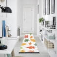 thumbnail image 4 of Yayeee Runner Rug for Bedroom 2'x6' Machine Washable Hallway Non Slip Mat, Green Leaves, 4 of 8
