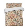 thumbnail image 2 of Fall Leaves King Size Down Alternative Comforter, Lightweight Comforter Quilt Bedding Set with Pillow Shams Farmhouse Retro Botanical Floral All Seasons Bed Comforter Duvet Insert 96"x106", 2 of 7