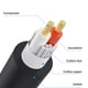 thumbnail image 4 of Cable de Conexión de Altavoces, Cables de Gato de Audio Masculino de 6.35 mm de Larga Duracia para Altavoces, 4 of 7