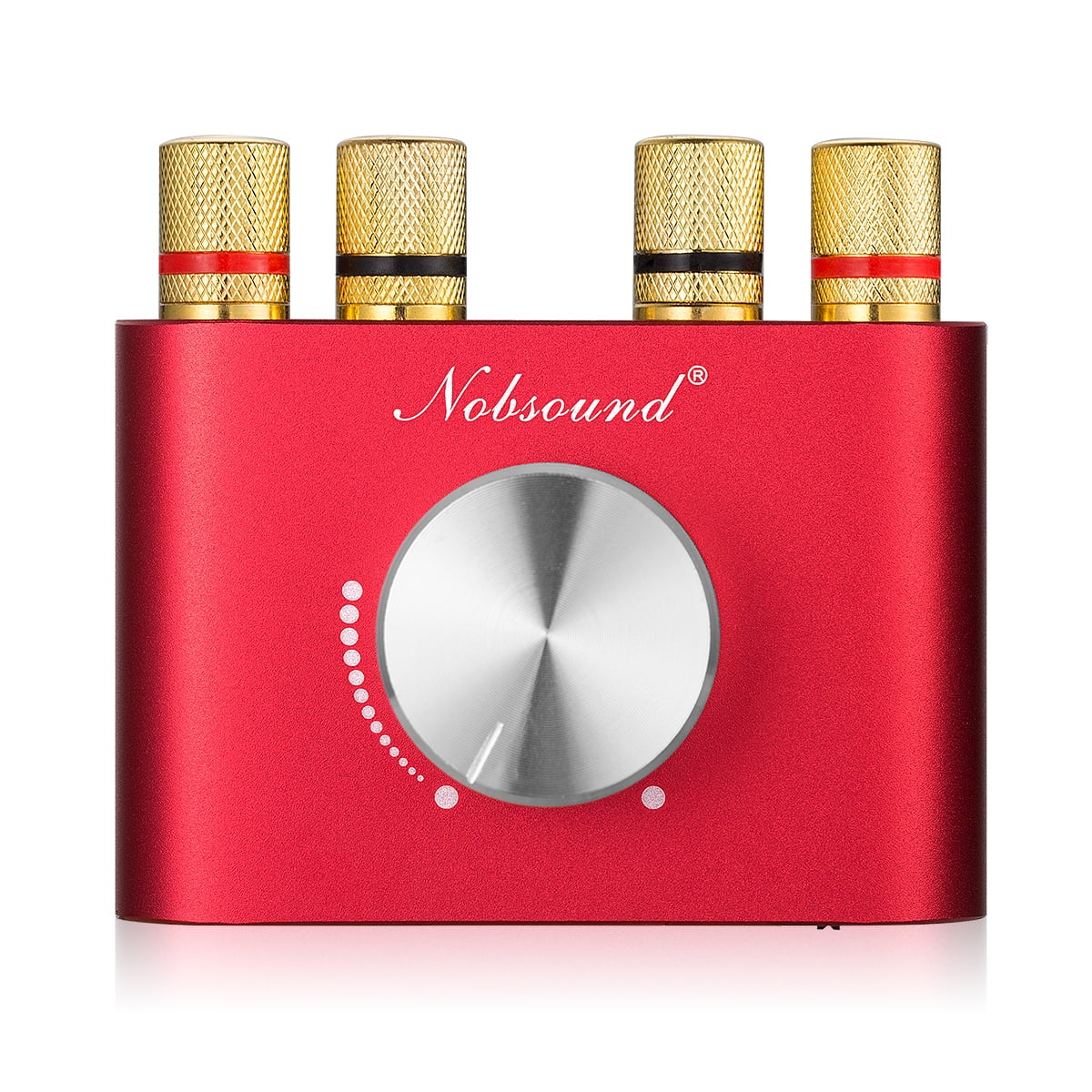 Nobsound Mini amplificador de potencia Bluetooth 5.0, amplificador digital  estéreo de alta fidelidad 2.0 canales 50 W × 2 con entrada