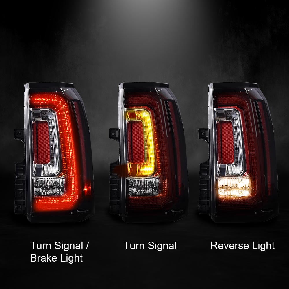 PIT66 Right Side Tail Light Fit For GMC Yukon /Yukon XL 2015-2020 Rear Brake Light Stop Lamp