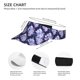 thumbnail image 3 of Fotbe blue starry sky Skull flower Visera Deportiva con Diseño, Gorra Abierta Ajustable de Algodón para Mujer y Hombre, 3 of 7