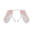 thumbnail image 1 of Diadema con orejas de perro Yinane para cosplay rosa, 1 of 8