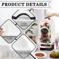 thumbnail image 4 of HELLHERO Christmas Black Cat Kitchen Blender Dust Cover for Kitchen Hand Strap for Kitchen Counter with Reusable, 4 of 6