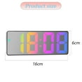 thumbnail image 2 of Digital Clock, LED Alarm Clock for Bedroom, Electronic Desktop Clock with Temperature Display, 2 of 6