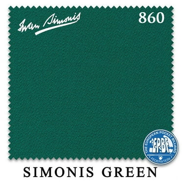 7' Simonis 860 Pool Billiard Table Cloth - Simonis Green - AUTHORIZED DEALER