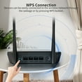 thumbnail image 4 of Dbit N300 Wireless Wi-Fi Router Home Internet Router, Supports Access Point, WISP, up to 300Mbps, 4 of 8